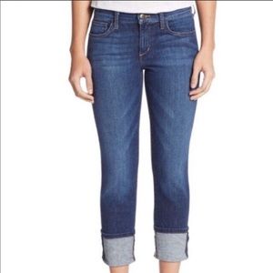 Joes Jeans Monroe Wide Cuff Cropped Skinny Jeans